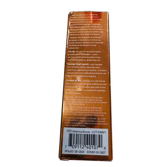 Phoera Bronze Body Luminizer Set With Brush & 2 Makeup Sponges - 30ML Cruelty-Fr - Picture 7 of 7